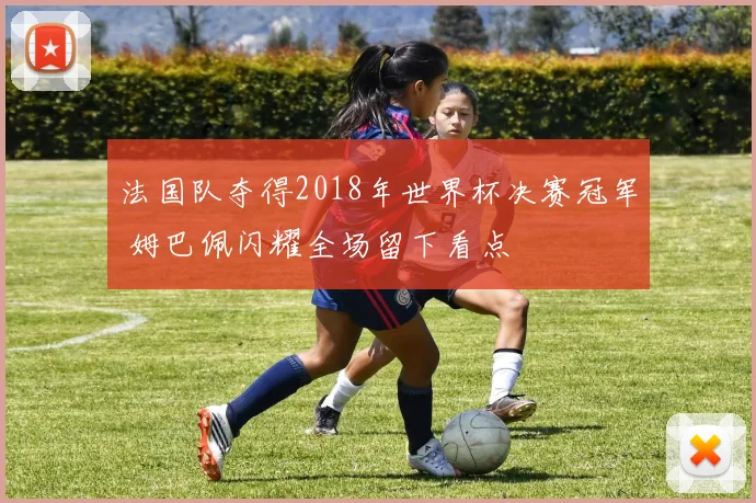法国队夺得2018年世界杯决赛冠军 姆巴佩闪耀全场留下看点