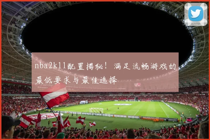 nba2k11配置揭秘！满足流畅游戏的最低要求与最佳选择