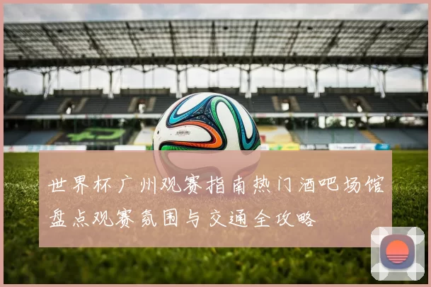 世界杯广州观赛指南热门酒吧场馆盘点观赛氛围与交通全攻略
